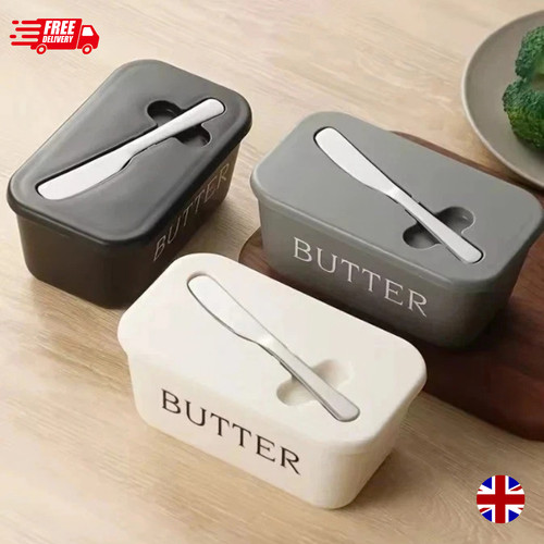 Butter dish box storage tray - butter,