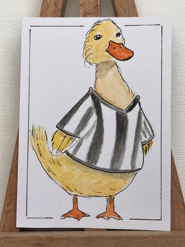 Aceo miniature original art - miniature,