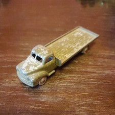 Dublo Dinky Toys Meccano Ltd 066 Grey Bedford Flatbed Vintage Old Truck Lorry