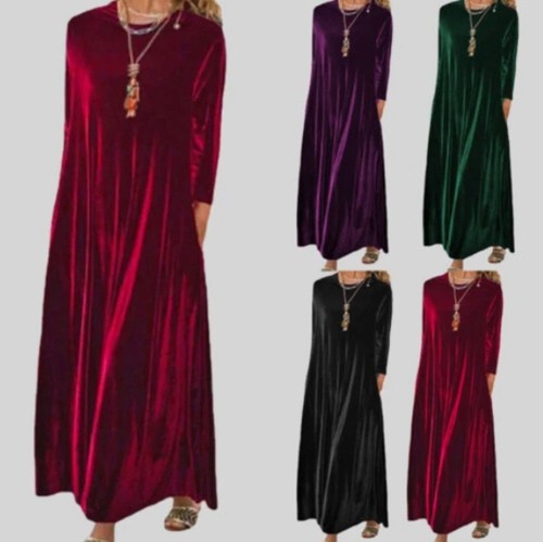 Plus size women velvet - plus,