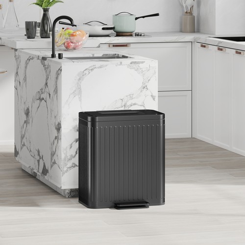 Homcom 20l double rubbish - homcom,
