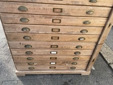 Large architects plan chest - a,