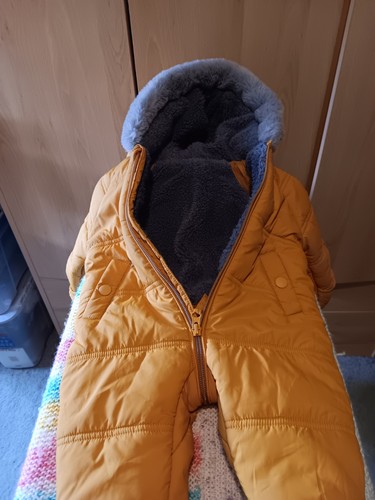 George orange mustard fleece - orange,