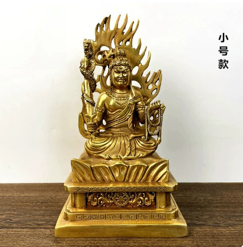 Brass bronze fudo - bronze, acala