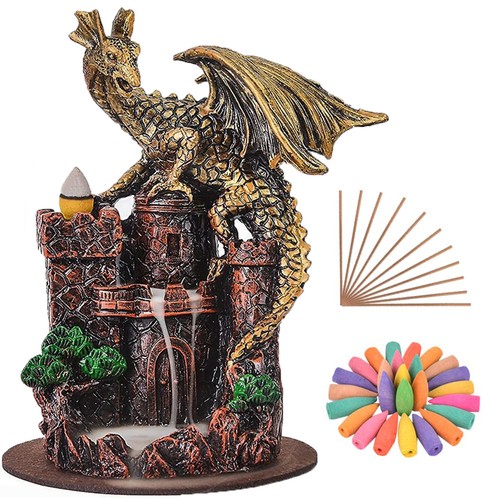 Dragon backflow incense - incense, burner