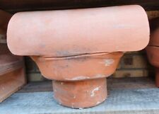 Pizza oven rain top cowl chimney rain hat terracotta to fit  (7.5"-8.5") opening