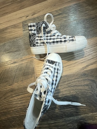 Ensue black and white high - , top