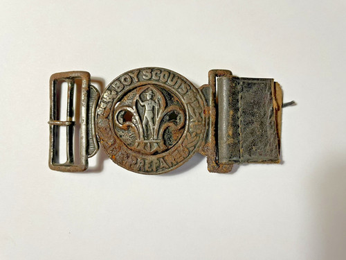 Boy scouts metal belt - metal,