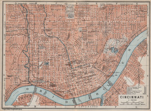 Cincinnati antique town city - antique,