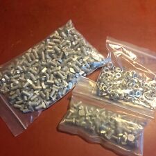 Greenhouse Staging Bolts Screws Nuts Aluminium Job Lot Cropped/Square Approx 350