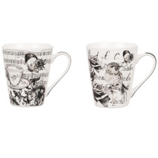 2x Assorted Vintage Printed