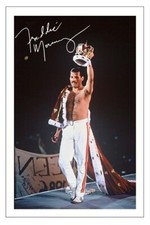 FREDDIE MERCURY SIGNED 6x4