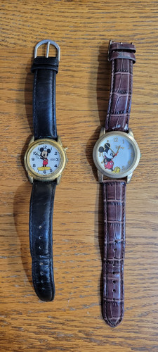 Two mickey mouse watches - mickey,