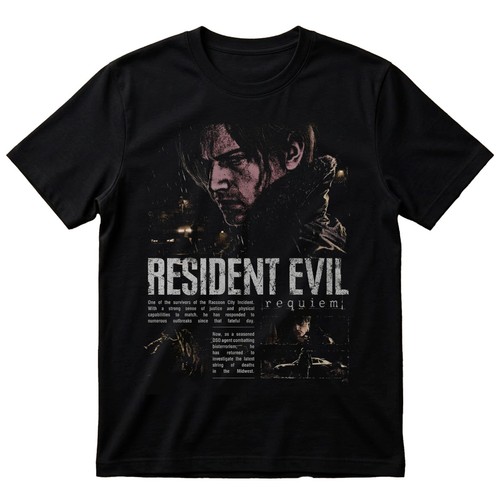 Resident evil requiem shirt - requiem, t