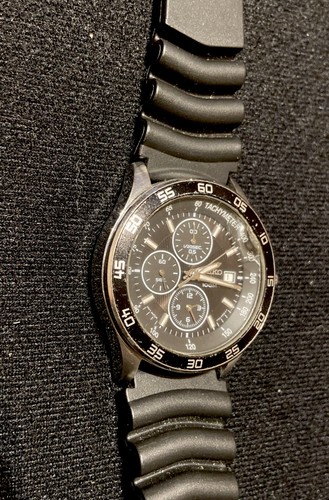 Seiko chronograph 100m - seiko,