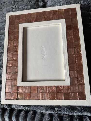 Wood photo frame - photo, brown