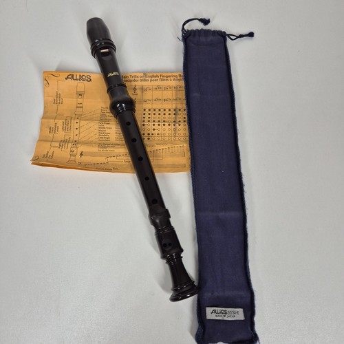 Aulos recorder 303a with - 303a-e,