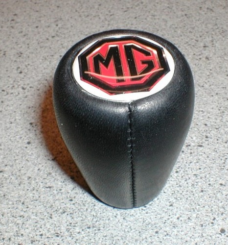 Leather gear knob mgb - leather,