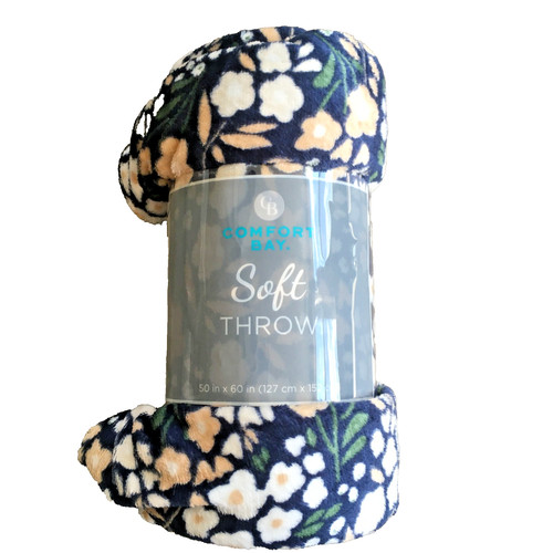 Soft velvet plush floral - soft,