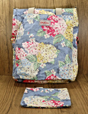 Cath Kidston Tote Medium Bag Weekend Floral Oilcloth With Matching Washbag