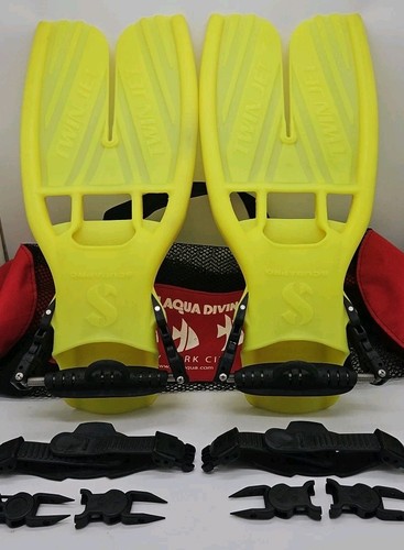 Scubapro twin jet fins - twin, fins open