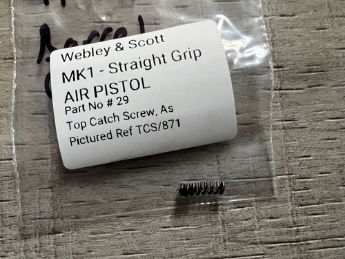 Spare part for webley scott - webley, &