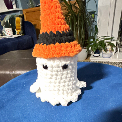 Handmade crocheted ghost plush - ghost,
