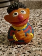 Sesame Street Finger Puppets Vintage Rare 1987 ERNIE 