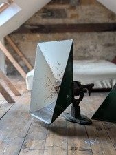 Giant REVO Industrial Enamel Floodlights - Wall-Washer / Sign Light, c.1940s