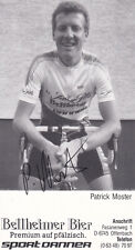 Autograph - Patrick Moster (Cycling)