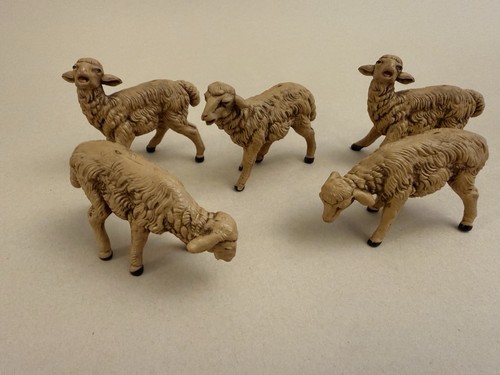 Vintage italy nativity sheep - vintage,