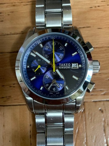 Takeo kikuchi chronograph - takeo,