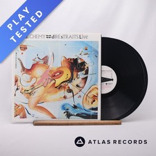 Dire Straits Alchemy - Dire Straits Live Double LP Album Vinyl Record - NM/EX