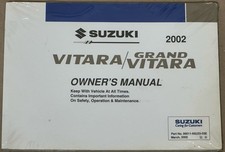 2002 SUZUKI VITARA GRAND