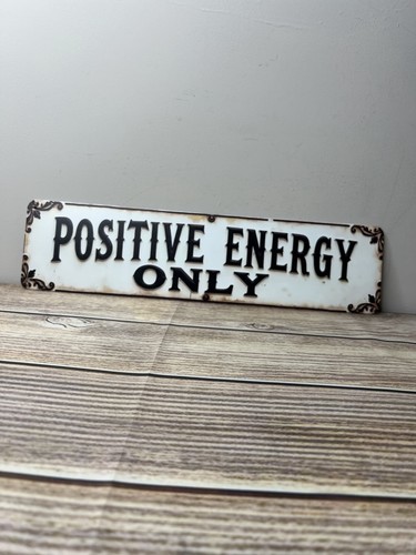 Positive energy only - “positive,