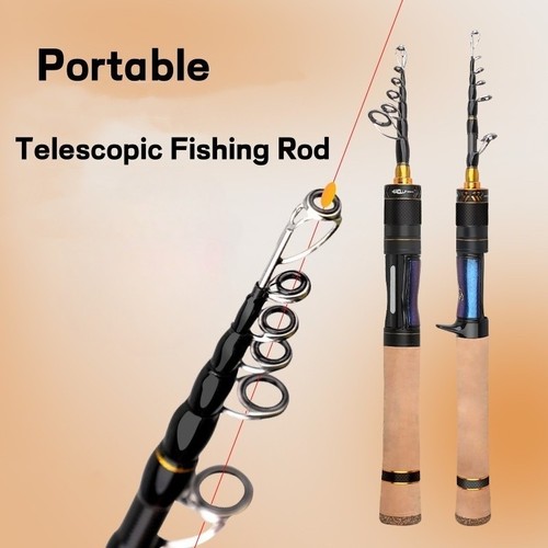 Telescopic fishing rod - fishing,