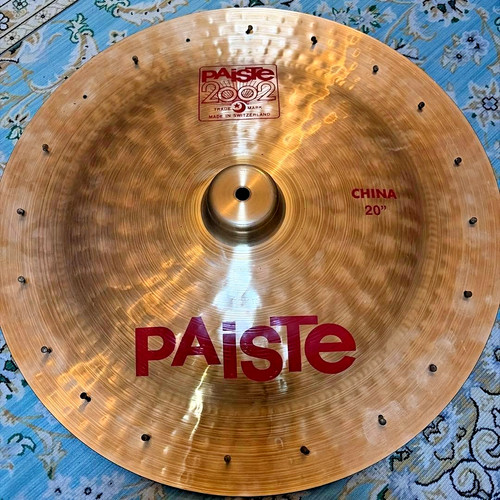 Paiste 2002 inch china - paiste,