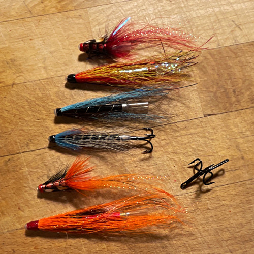 Multicolour salmon fly fishing - salmon,