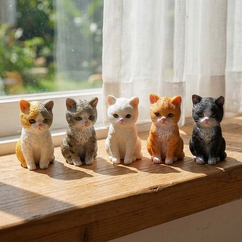 Simulation cat statues - cat,