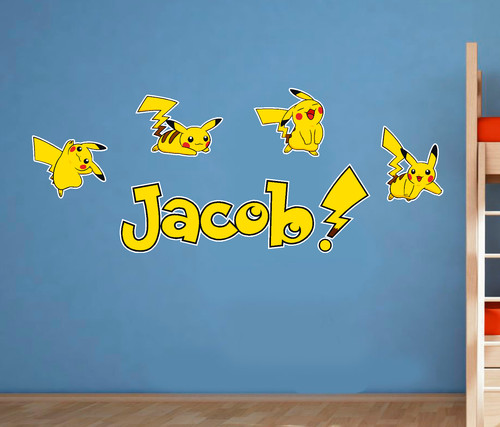 Custom pikachu pokemon bedroom - custom,