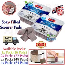 Soap filled scourer pads - filled,
