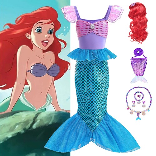 Girls mermaid ariel fancy - ariel,