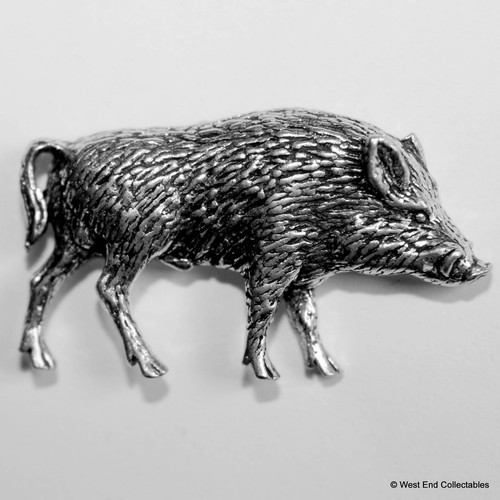 Wild boar pewter - boar,