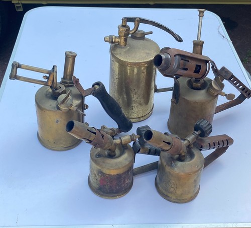 Vintage blow torch - 5x, lamps