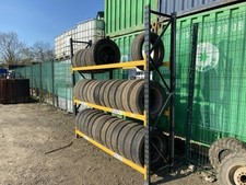 LINK51 - 3 x 2.7 x .6m - GARAGE CAR WHEEL STORAGE TYRE MECHANIC  RACKING