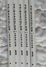 2X Prismacolor Premier / Sanford White Soft Core Colored Pencil