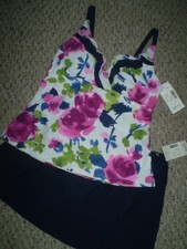 Multi Tankini 2 piece Bathing