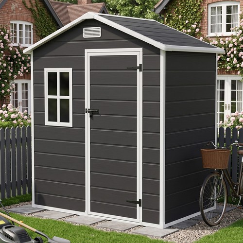 Plastic garden shed 4ft - garden, x