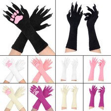 Animal Paw Gloves with Cat Bear Fox Beast Animals Claws Pads for Party Cosplay