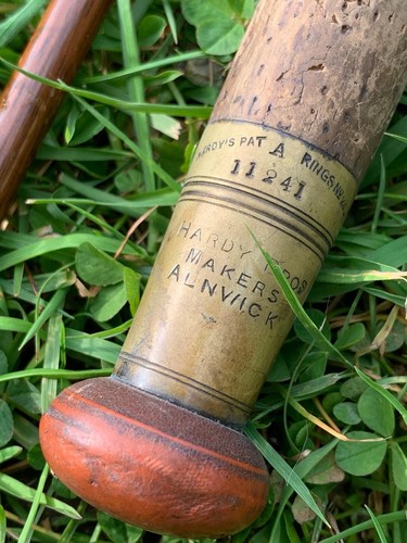 Antique hardy fishing rod - rod, w